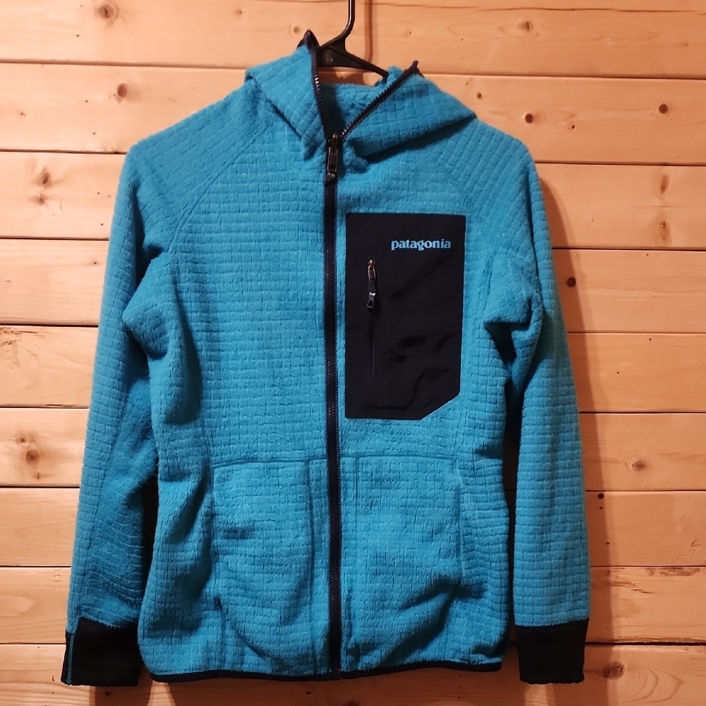 Womens Patagonia Reversable Jacket Size Small R3 Regulator Hooded
